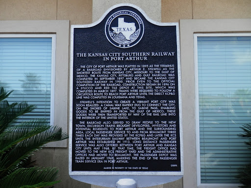 The Kansas City Southern Railway In Port Arthur