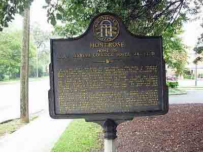 Montrose: Home of Col. Charles Colcock Jones, Jr.