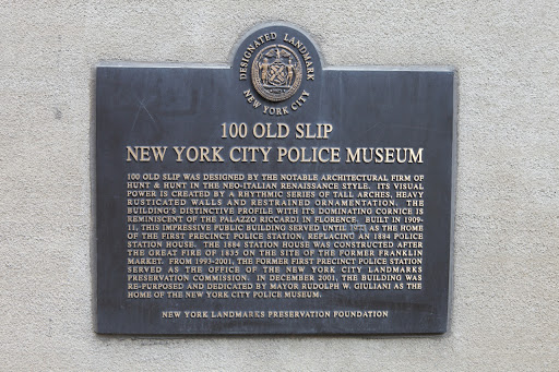 Dedicated NYC Plaque