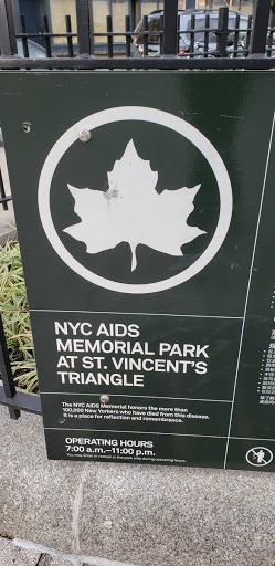 NYC AIDS Memorial Park at St. Vincent's Triangle