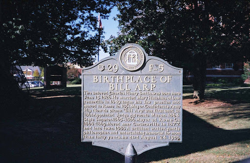 Birthplace of Bill Arp