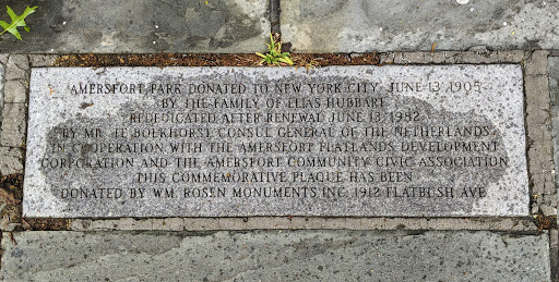 Amersfort Park dedication