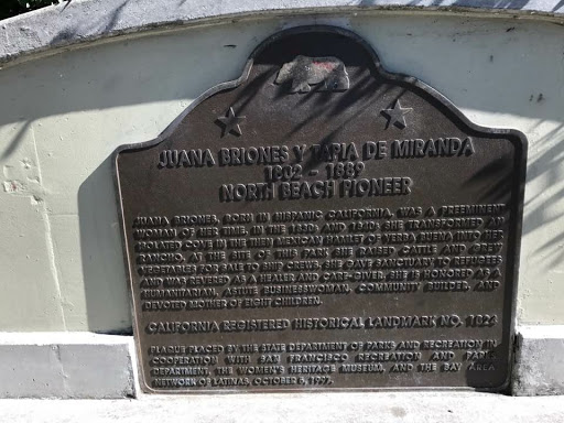 Juana Briones y Tapia de Miranda 1802-1889 North Beach Pioneer