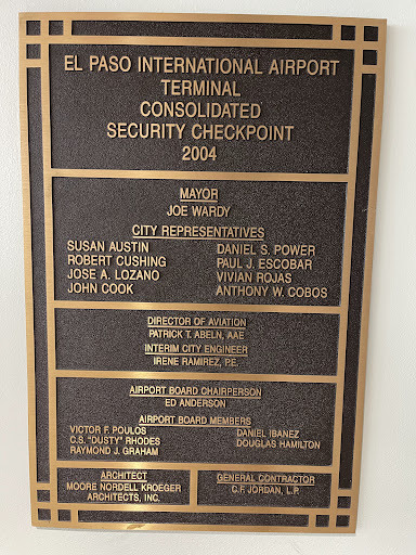 El Paso International Airport Terminal Consolidated Security Checkpoint