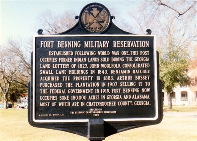 Fort Benning Military Reservation (Side 2)