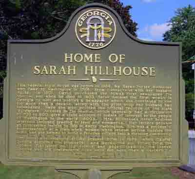 Home of Sarah Hillhouse