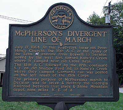 McPherson's Divergent Line of March