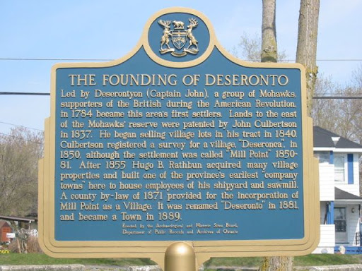The Founding of Deseronto