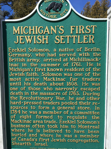 Michigan's First Jewish Settler