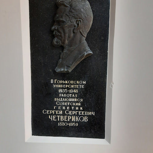 An outstanding geneticist Sergey Sergeevich Chetverikov