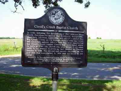 Cloud's Creek Baptist Church