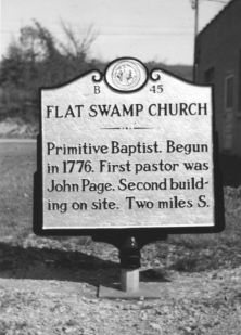FLAT SWAMP CHURCH