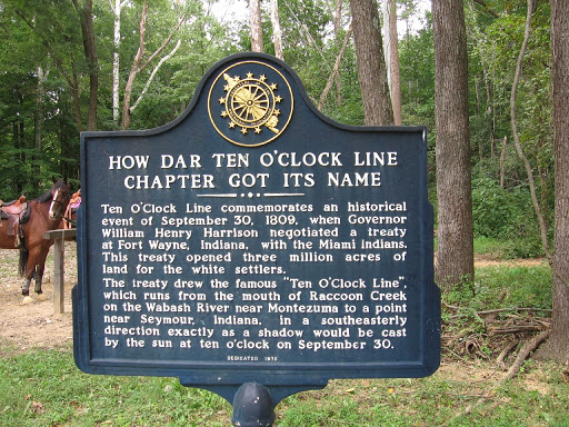 How DAR Ten O'Clock Line Chapter got its name