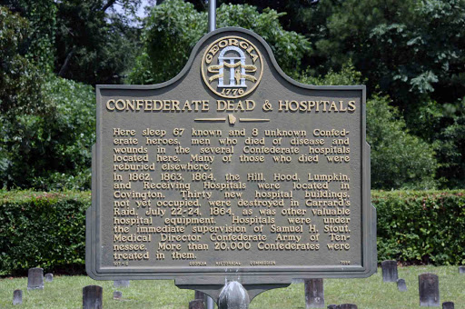 Confederate Dead and Hospitals