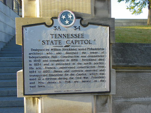Tennessee State Capitol Historical Marker