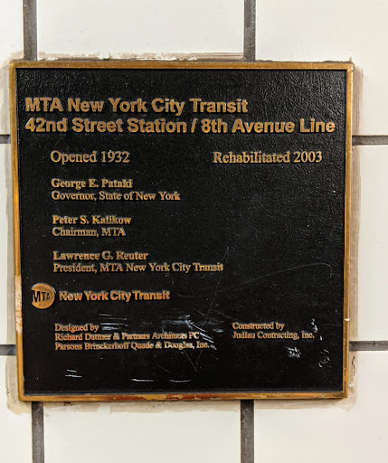42nd Street Station/8th Avenue Line