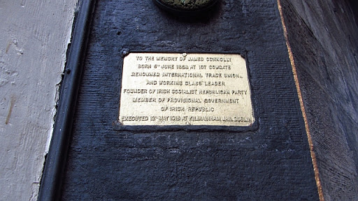 Connolly memorial, Cowgate