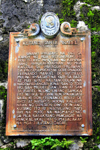 Fort Santa Isabel historical marker