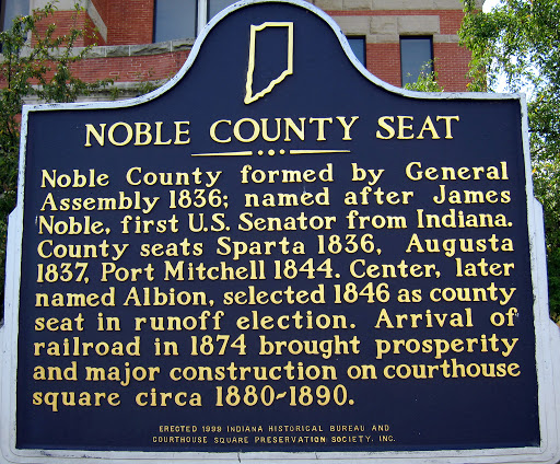 Noble County Seat