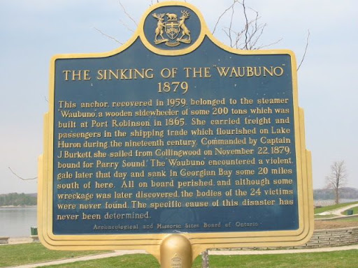 The Sinking of the "Waubuno" 1879