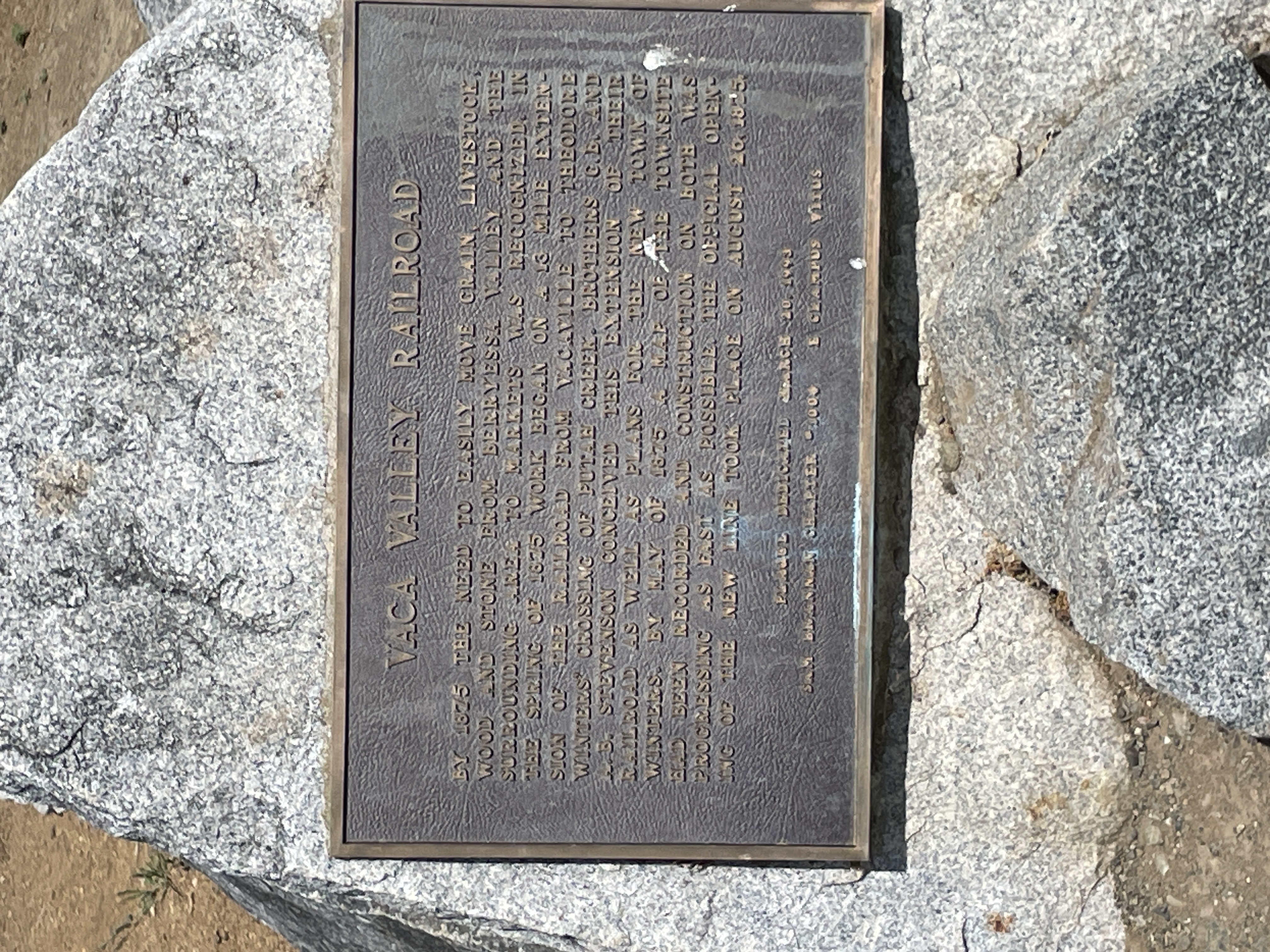 Vaca Valley Railroad