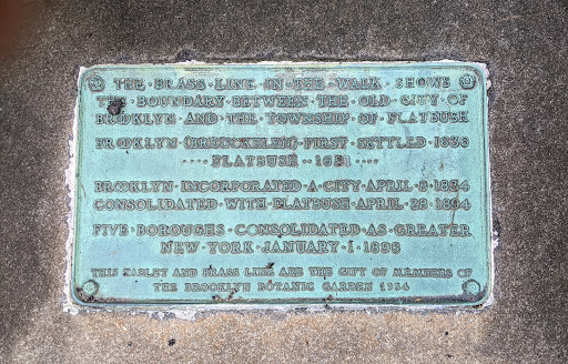 Brooklyn - Flatbush Boundary Line