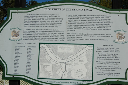 Settlement of the German Coast