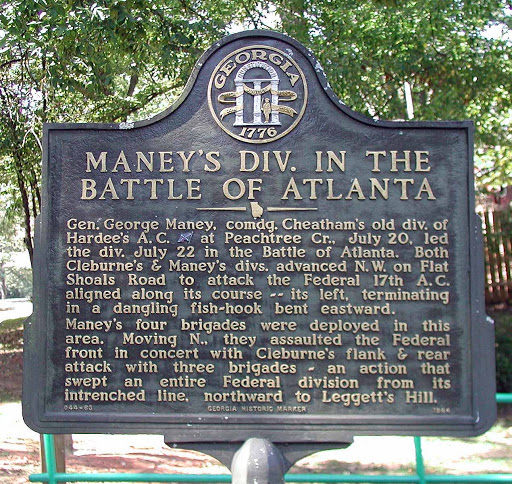 Maney's Div. in the Battle of Atlanta