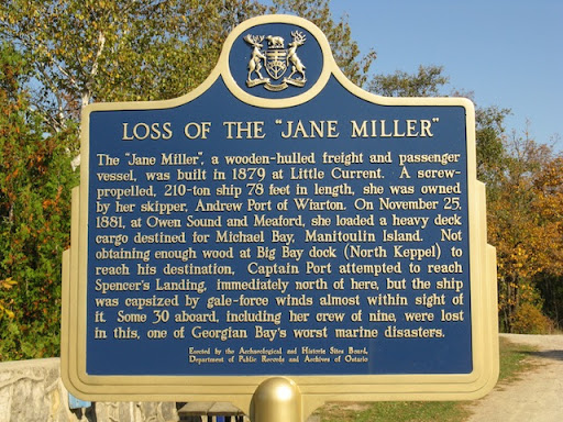 Loss of the "Jane Miller"