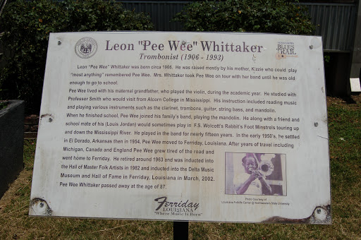 Leon "Pee Wee" Whittaker - Trombonist (1906-1993)