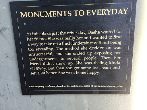 Monuments to Everyday