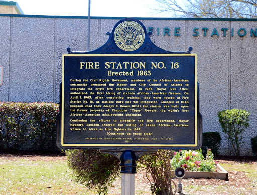 Fire Station No. 16 /Atlanta's First African-American Male ~ Female Firefighters