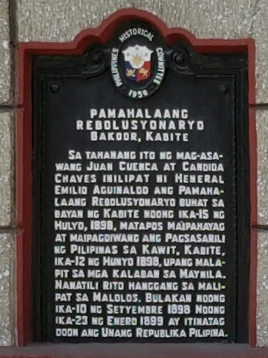 Revolutionary Government historical marker