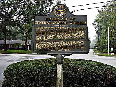 Birthplace of General Joseph Wheeler