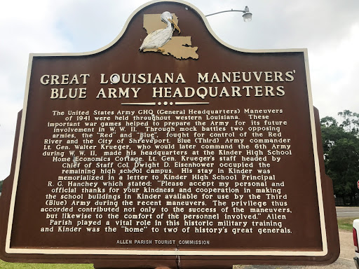 Great Louisiana Maneuvers' Blue Army Headquarters