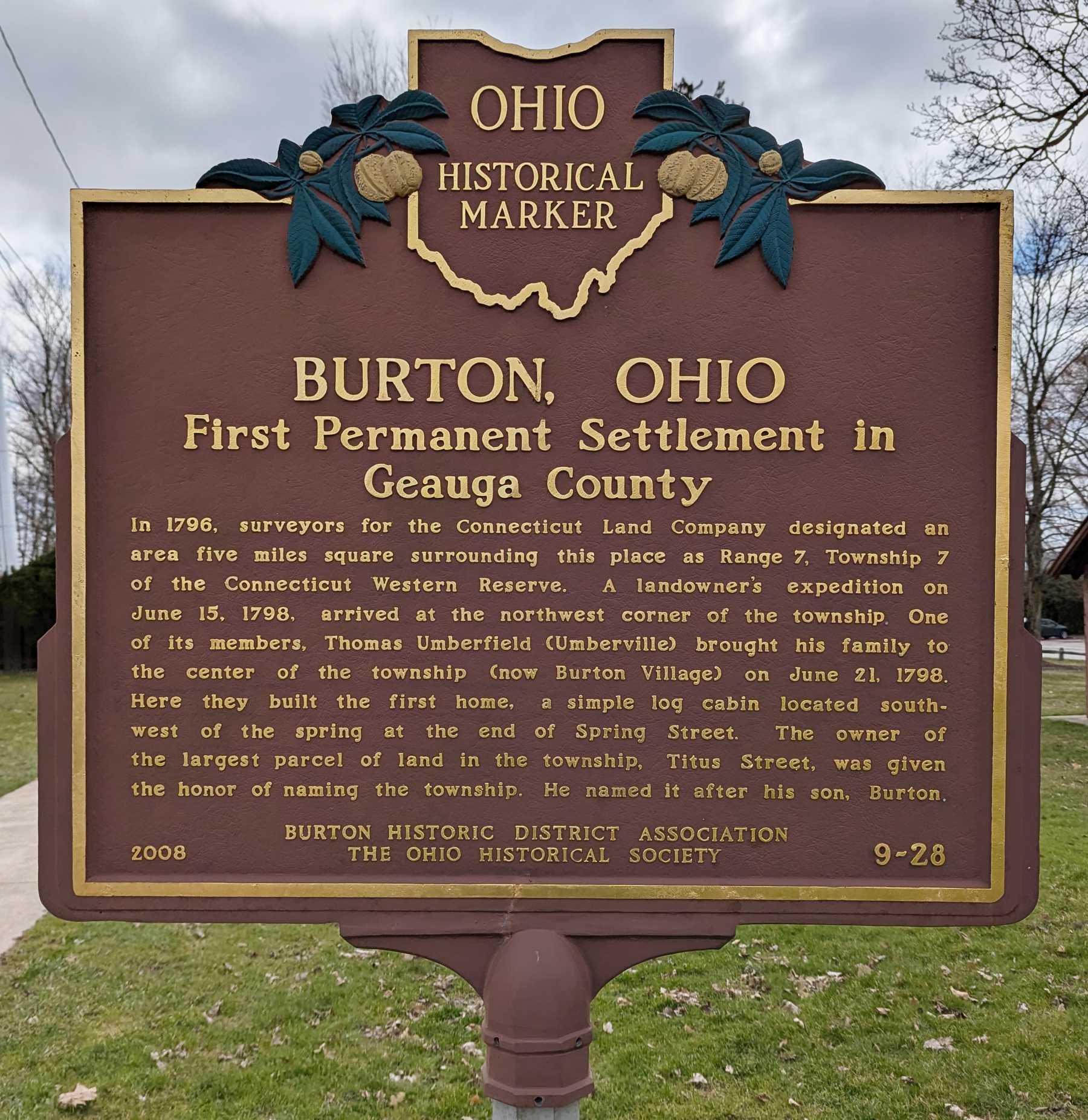 Burton, Ohio