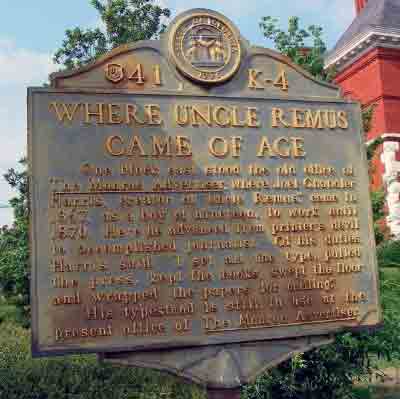 Where Uncle Remus Came of Age