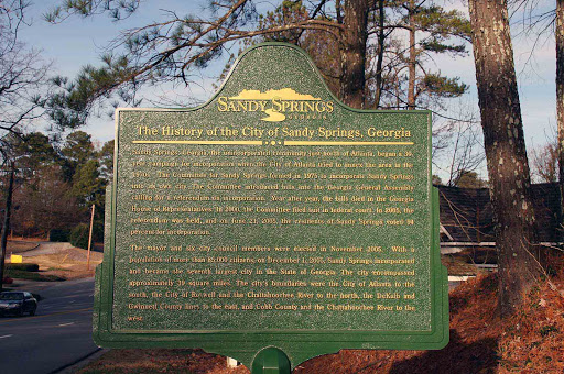 The History of the City of Sandy Springs, Georgia