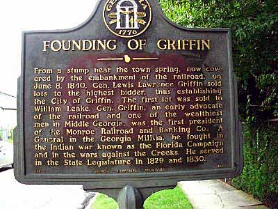 Founding of Griffin