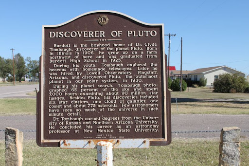 DISCOVERER OF PLUTO