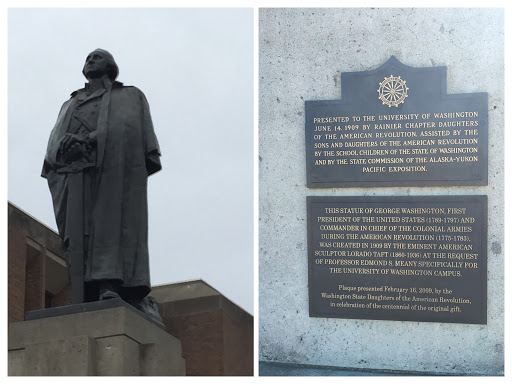 George Washington Statue, University of Washington