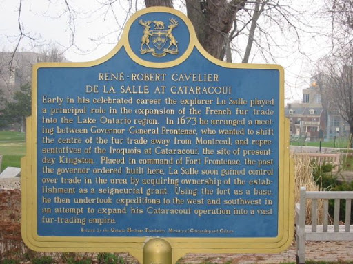 René-Robert Cavelier de La Salle at Cataracoui