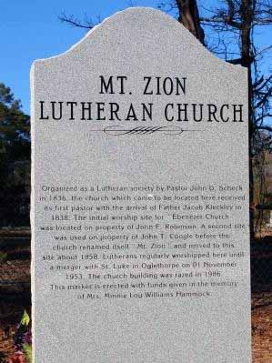Mt. Zion Lutheran Church