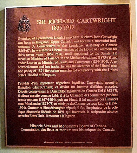 Sir Richard Cartwright 1835-1912