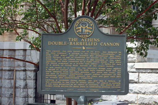 The Athens Double-Barrelled Cannon