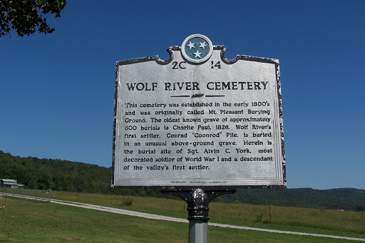 Wolf River Cemetery Historical Marker