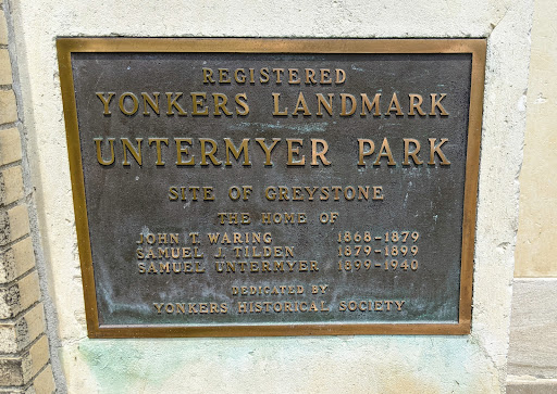Registered Yonkers Landmark - Untermyer Park