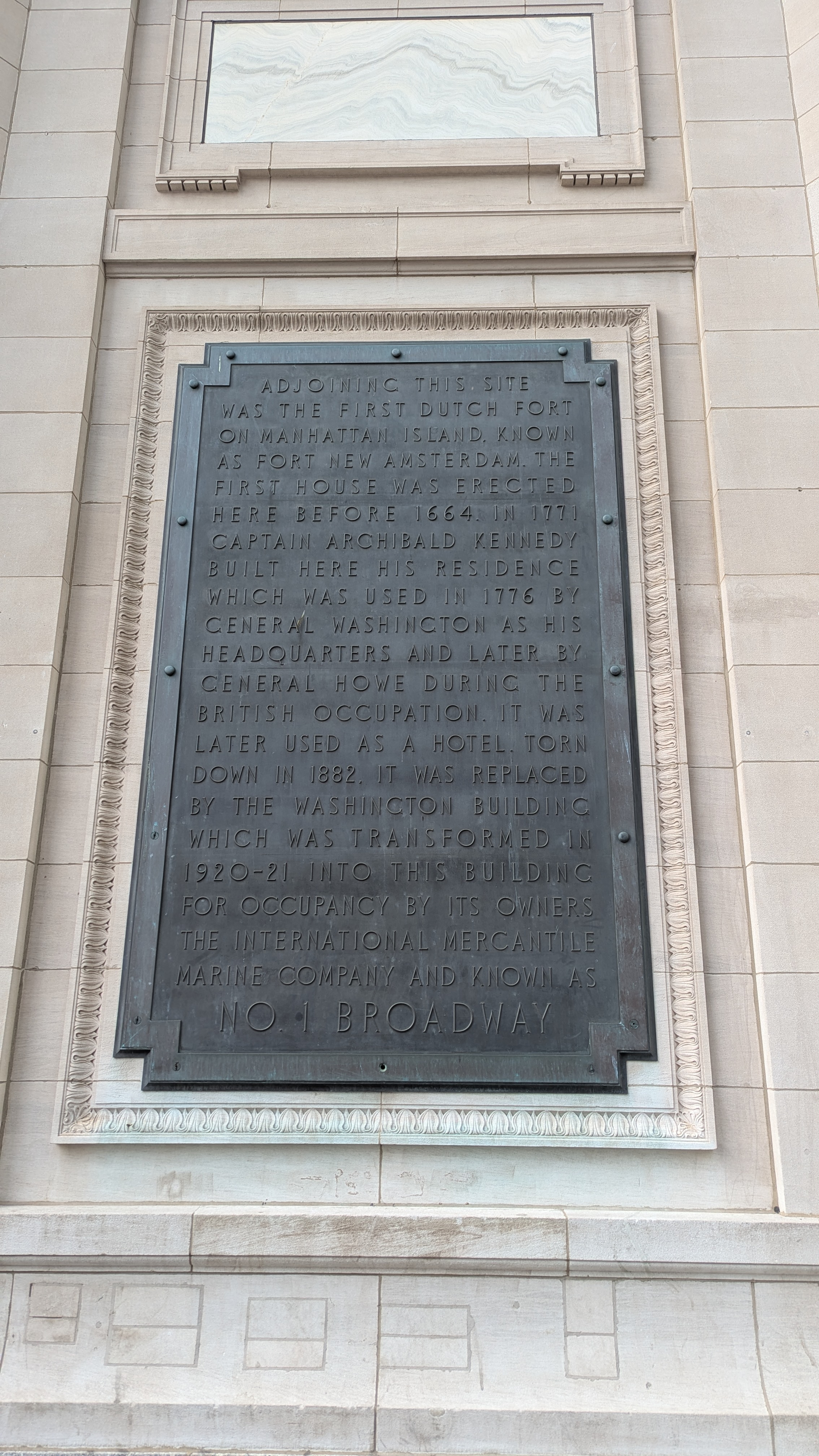 No. 1 Broadway