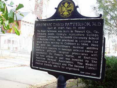 Frederick Davis Patterson, M.D. (Side 1)