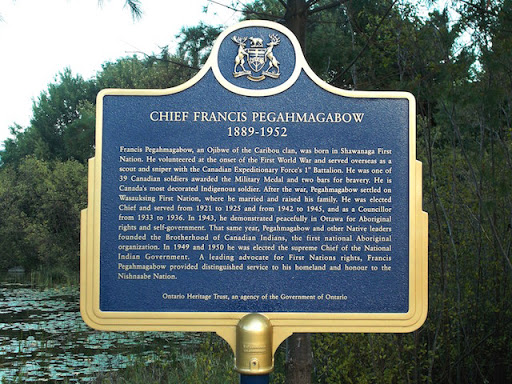 Chief Francis Pegahmagabow 1889-1952